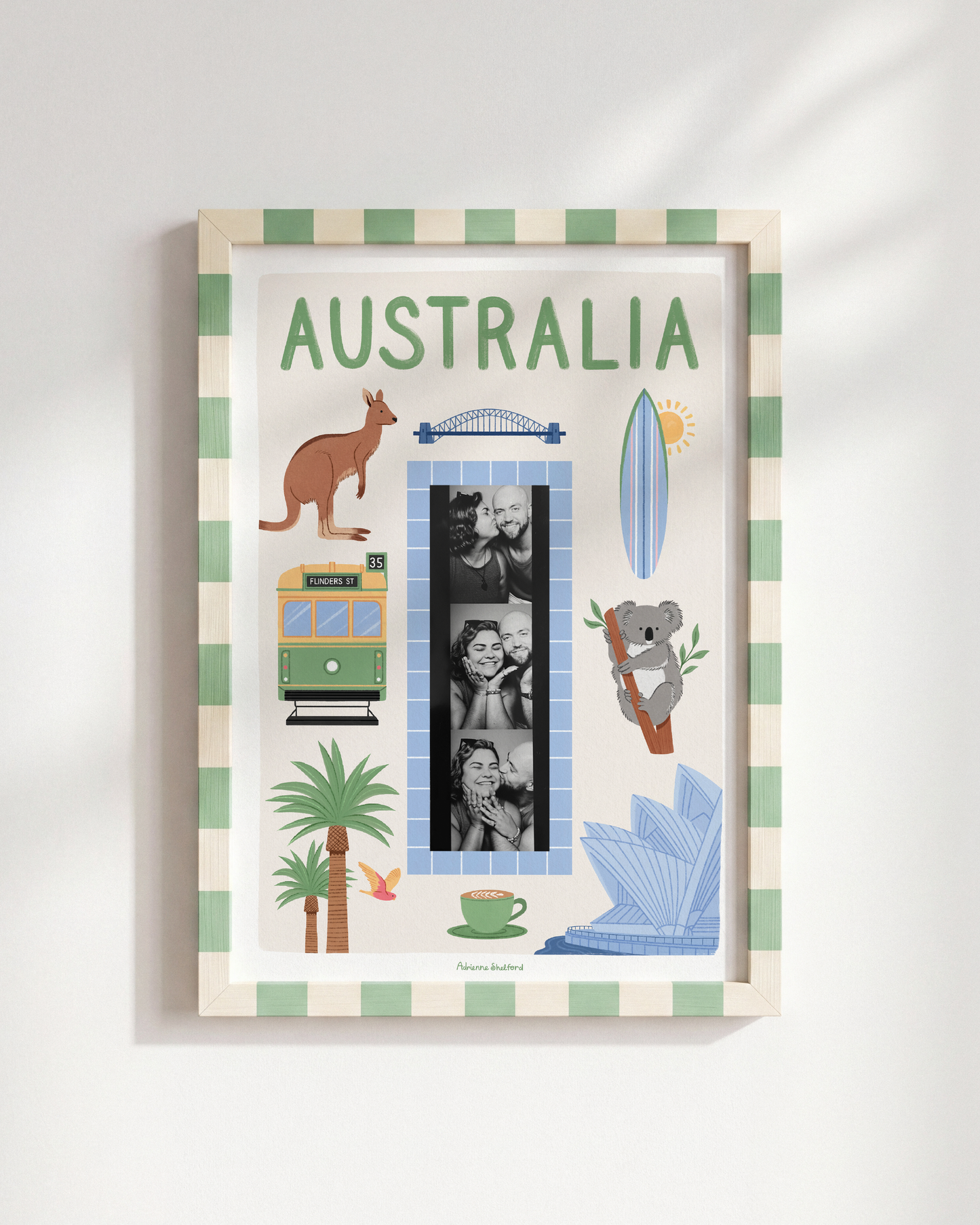 Australia Photobooth Print | Travel Print | Photobooth Print