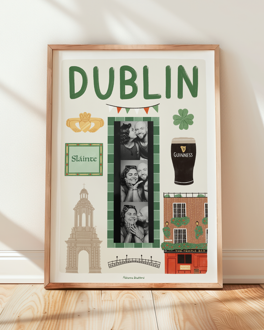 Dublin Photobooth Print | Travel Print | Photobooth Print