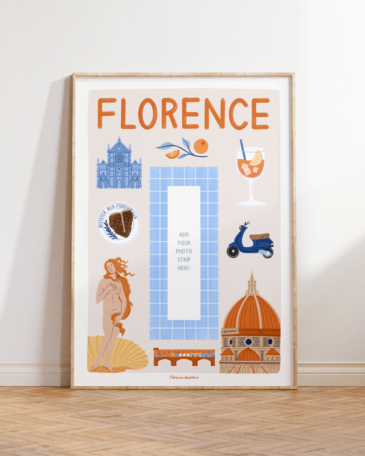 Florence Photobooth Print | Travel Print | Photobooth Print