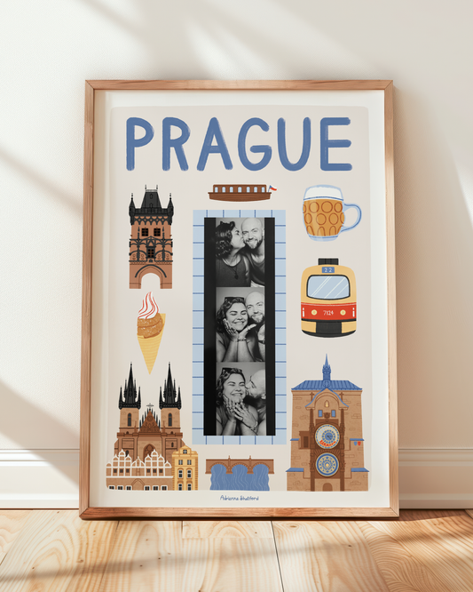 Prague Photobooth Print | Travel Print | Photobooth Print