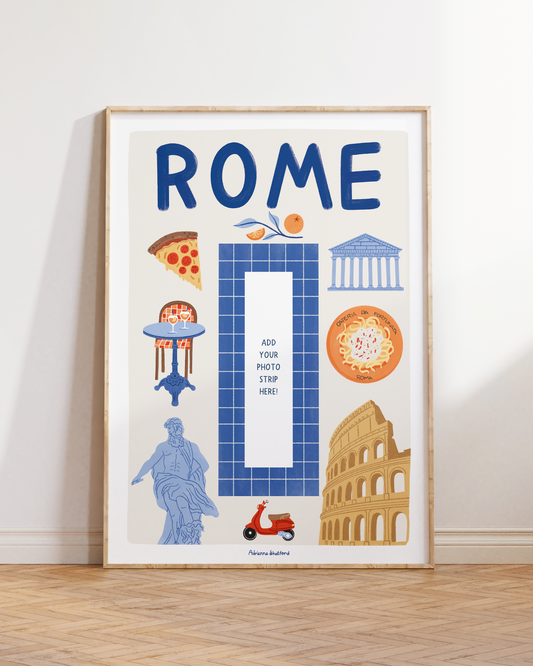 Rome Photobooth Print | Travel Print | Photobooth Print