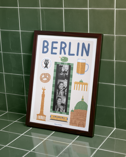 Berlin Photobooth Print | Travel Print | Photobooth Print