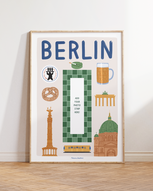 Berlin Photobooth Print | Travel Print | Photobooth Print