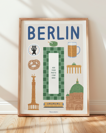 Berlin Photobooth Print | Travel Print | Photobooth Print