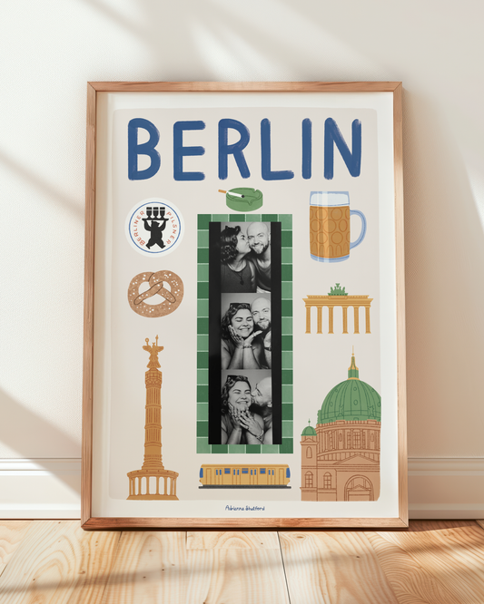 Berlin Photobooth Print | Travel Print | Photobooth Print