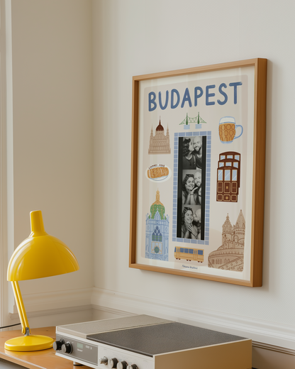 Budapest Photobooth Print | Travel Print | Photobooth Print