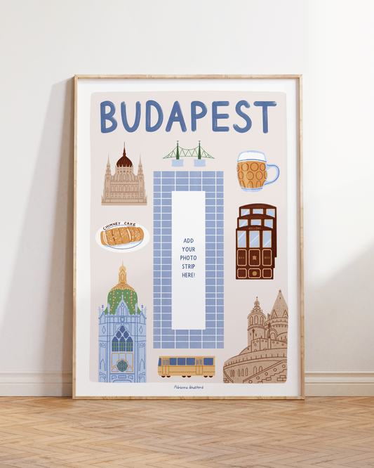 Budapest Photobooth Print | Travel Print | Photobooth Print