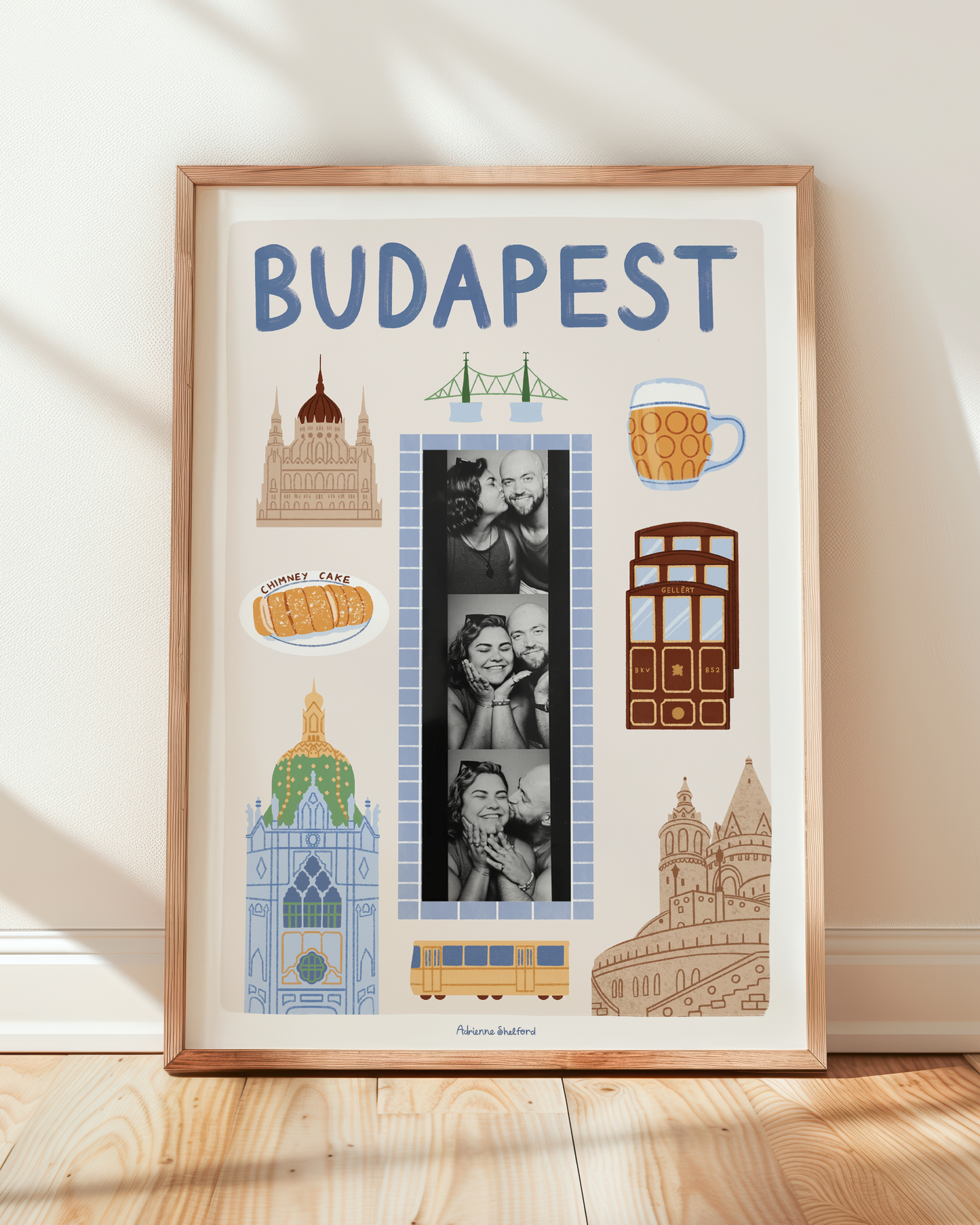 Budapest Photobooth Print | Travel Print | Photobooth Print