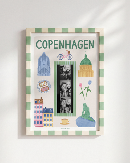 Copenhagen Photobooth Print | Travel Print | Photobooth Print
