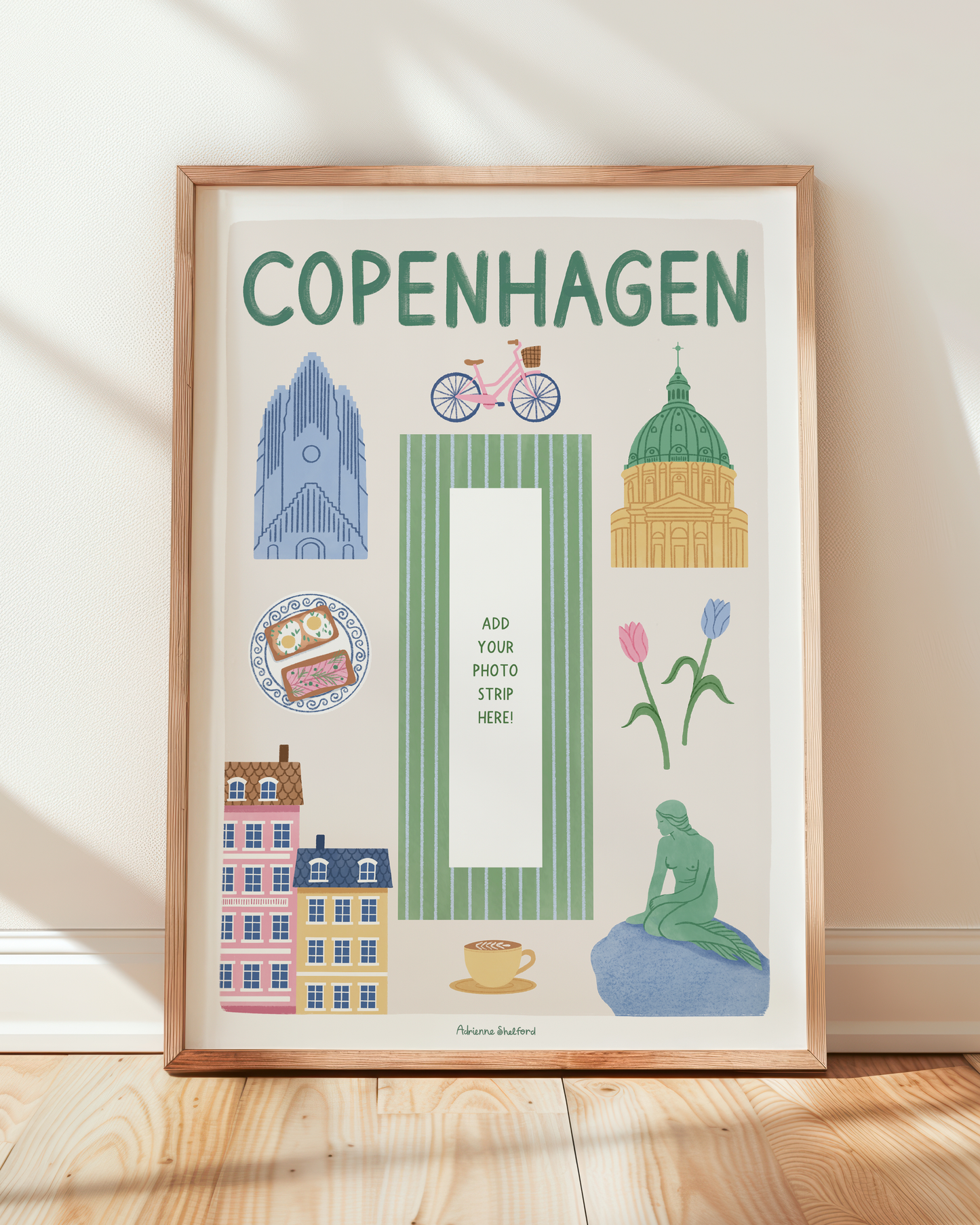 Copenhagen Photobooth Print | Travel Print | Photobooth Print