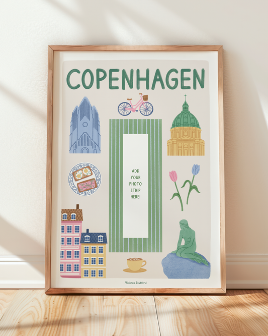 Copenhagen Photobooth Print | Travel Print | Photobooth Print