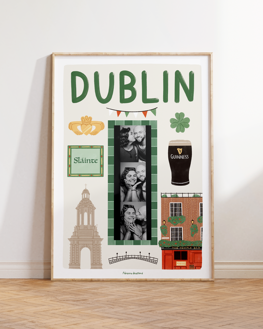 Dublin Photobooth Print | Travel Print | Photobooth Print