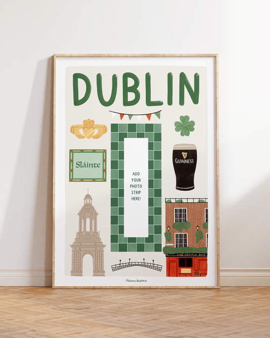 Dublin Photobooth Print | Travel Print | Photobooth Print