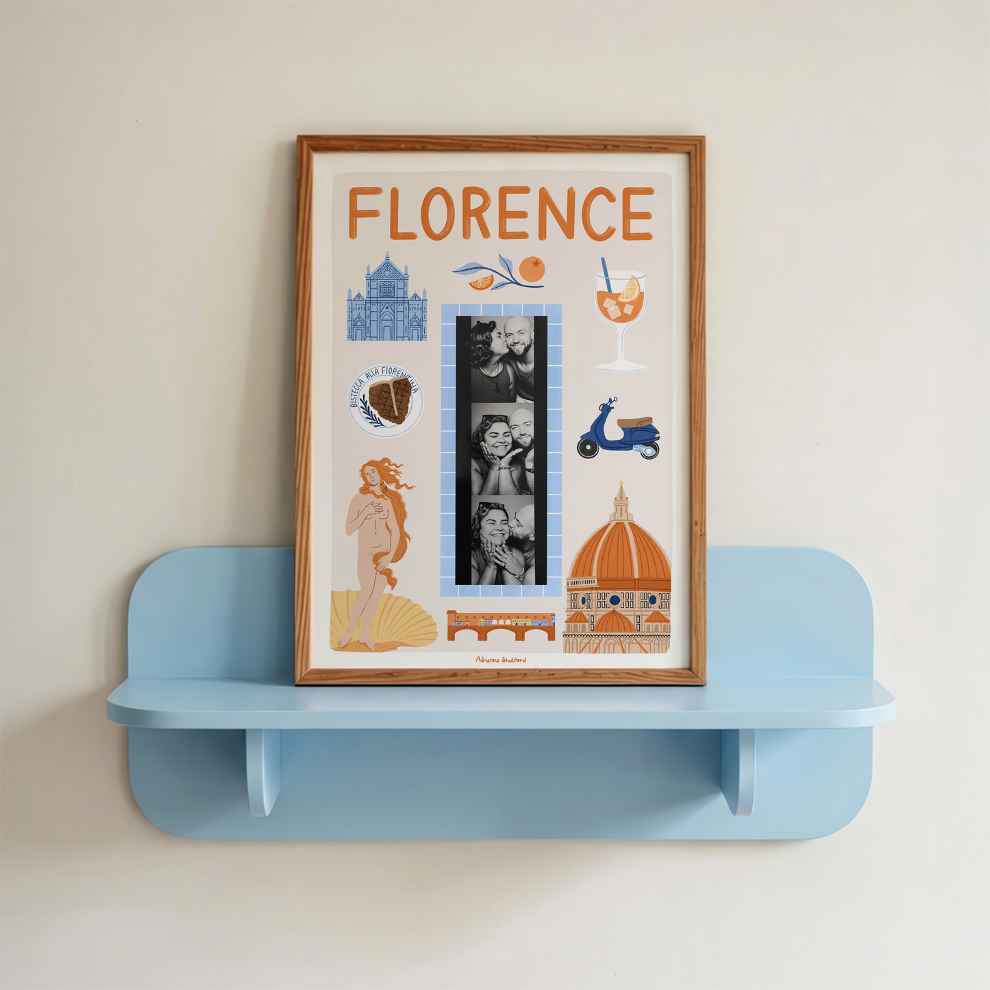 Florence Photobooth Print | Travel Print | Photobooth Print