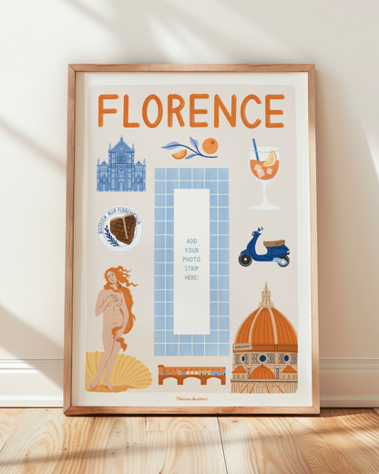 Florence Photobooth Print | Travel Print | Photobooth Print