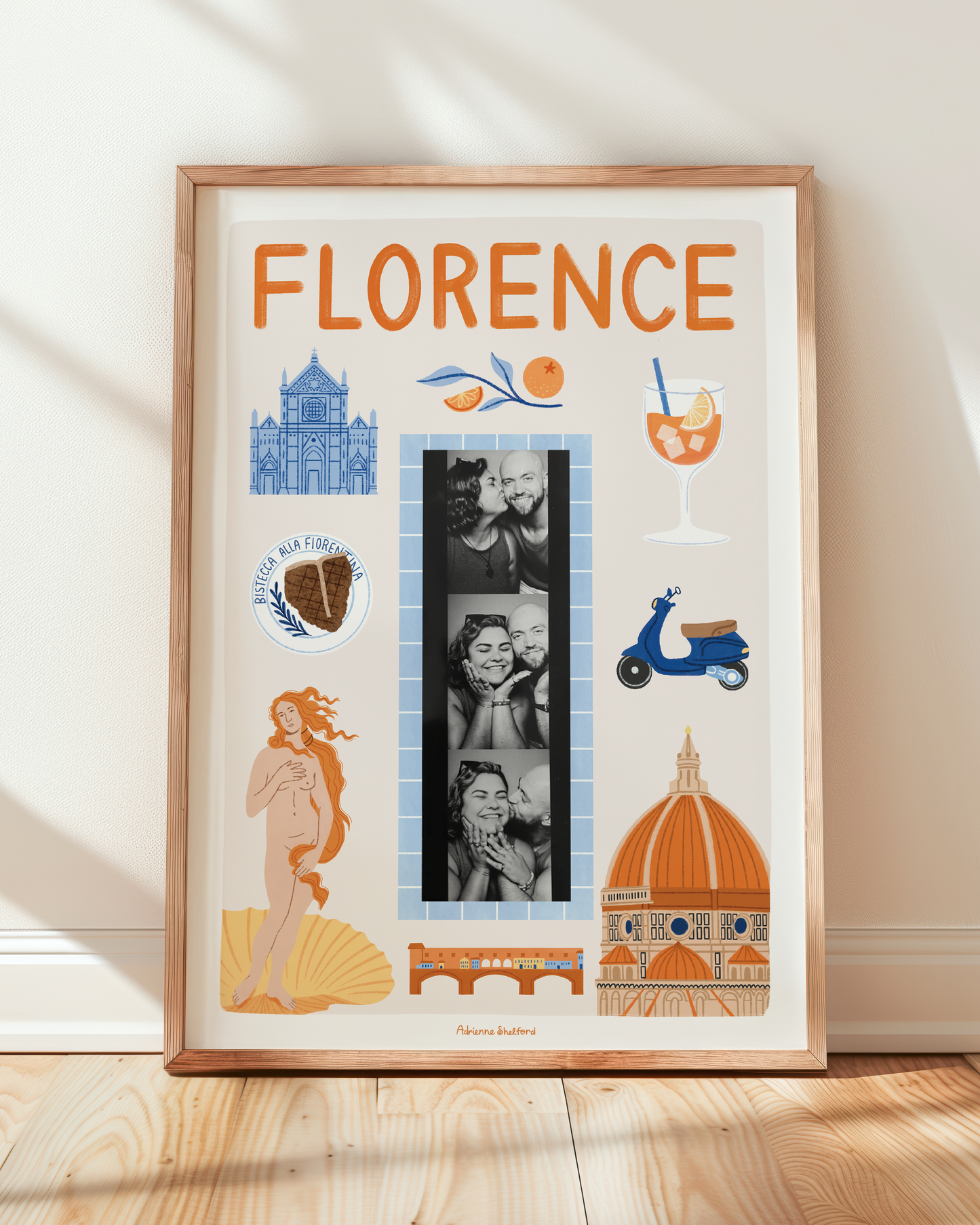 Florence Photobooth Print | Travel Print | Photobooth Print