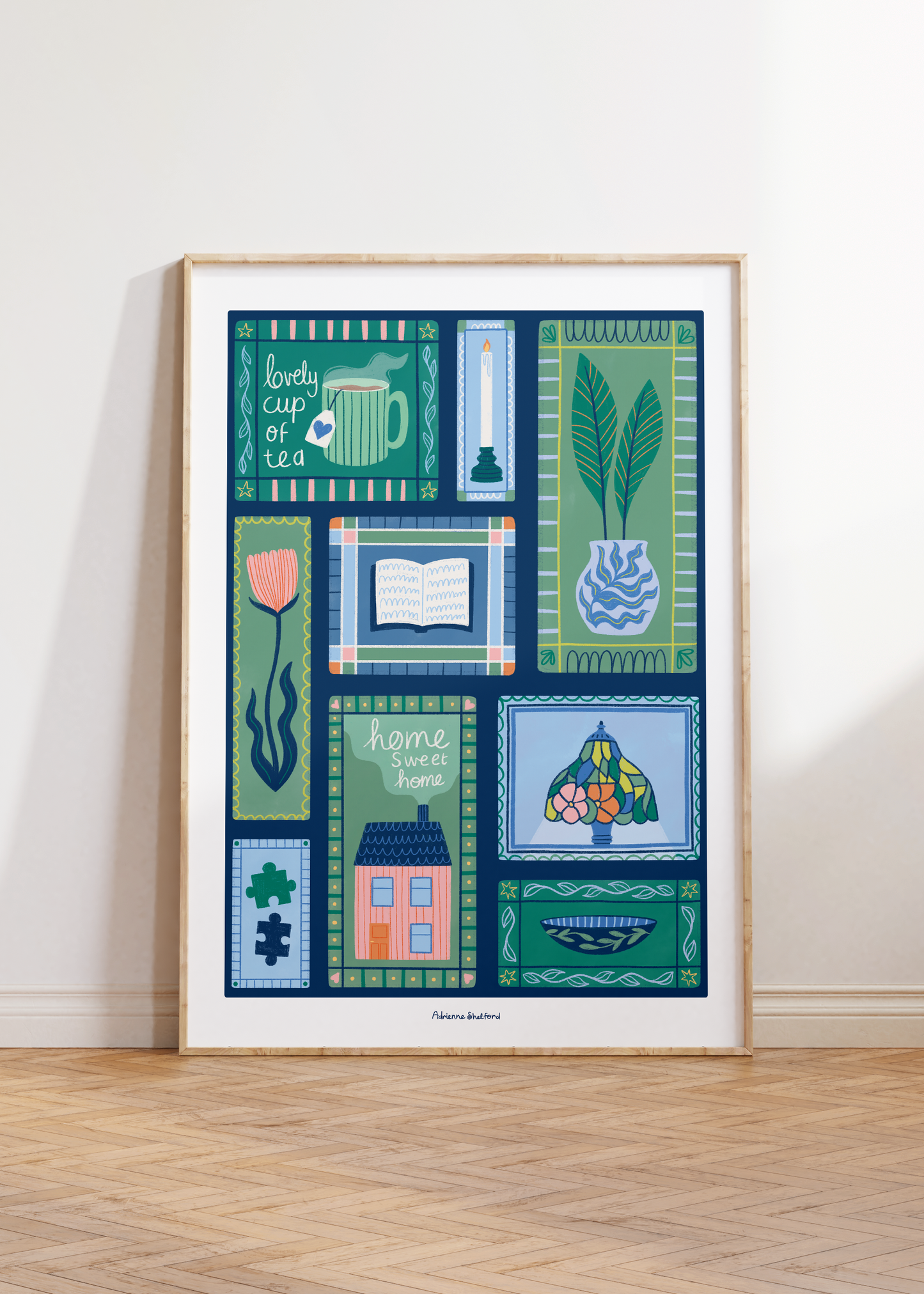 Home Sweet Home | Home Print | Cosy Wall Art