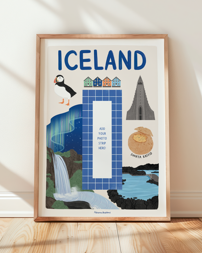 Iceland Photobooth Print | Travel Print | Photobooth Print