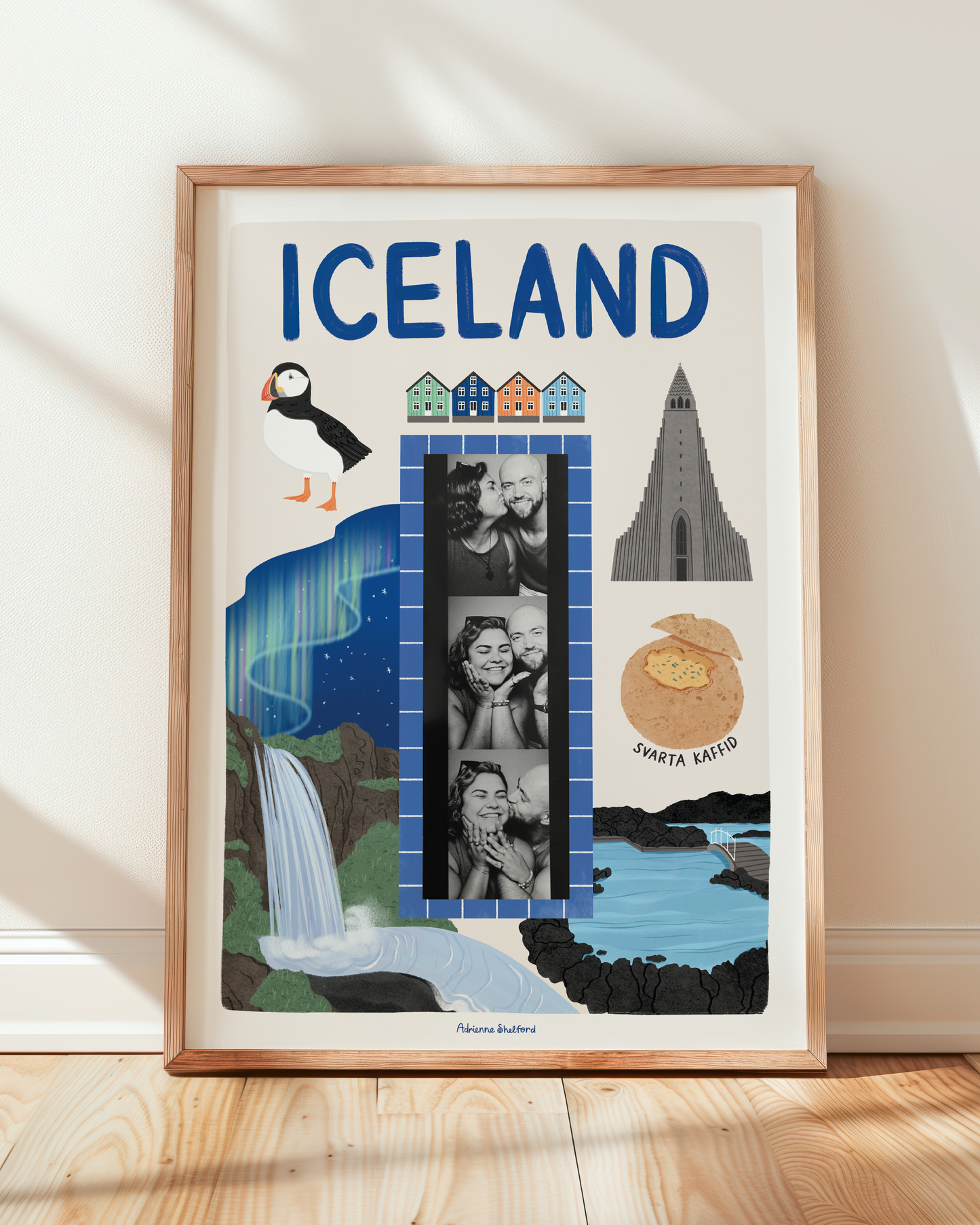 Iceland Photobooth Print | Travel Print | Photobooth Print