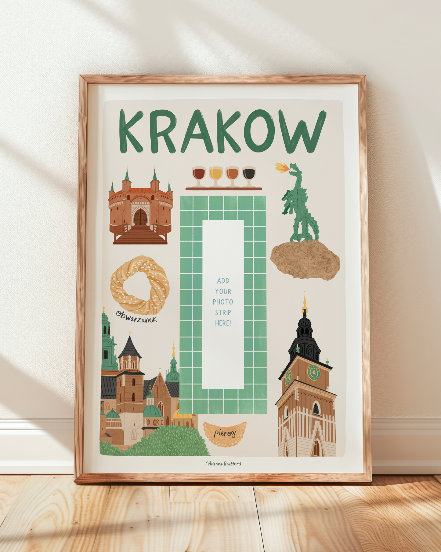 Krakow Photobooth Print | Travel Print | Photobooth Print