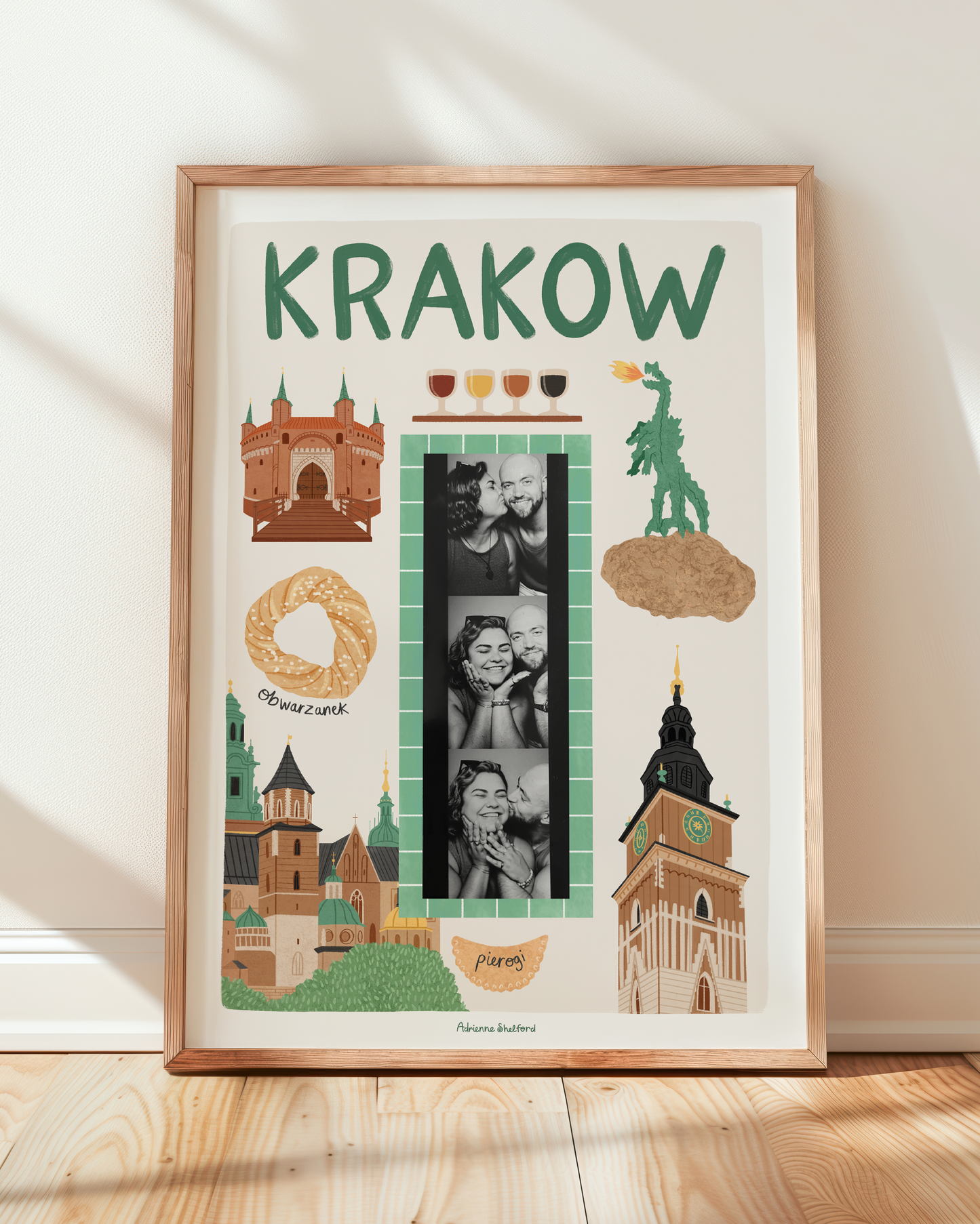 Krakow Photobooth Print | Travel Print | Photobooth Print