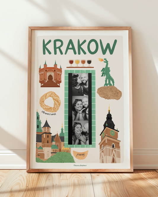 Krakow Photobooth Print | Travel Print | Photobooth Print