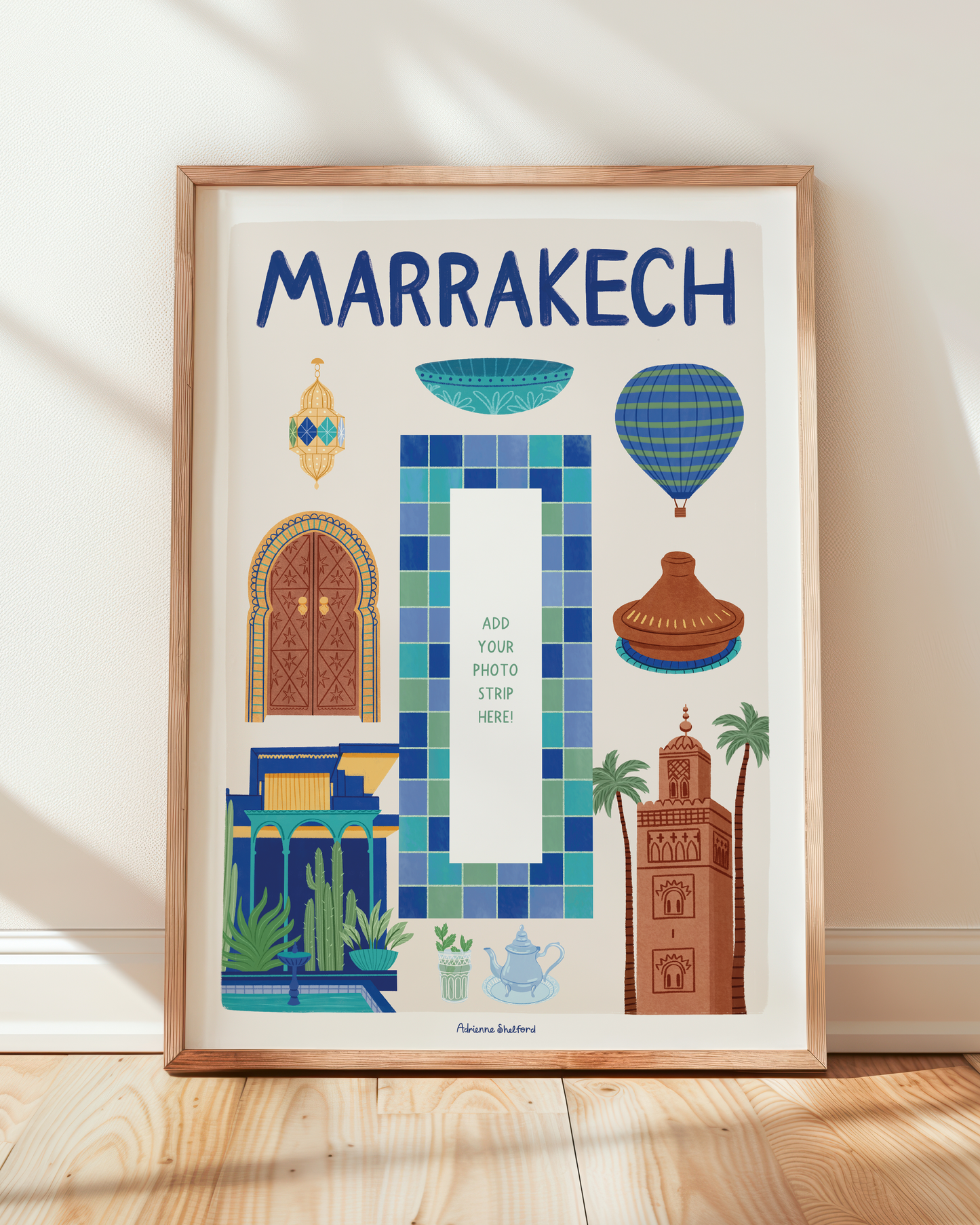 Marrakech Photobooth Print | Travel Print | Photobooth Print