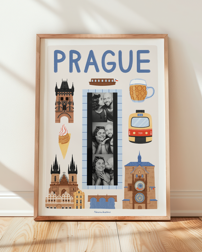 Prague Photobooth Print | Travel Print | Photobooth Print