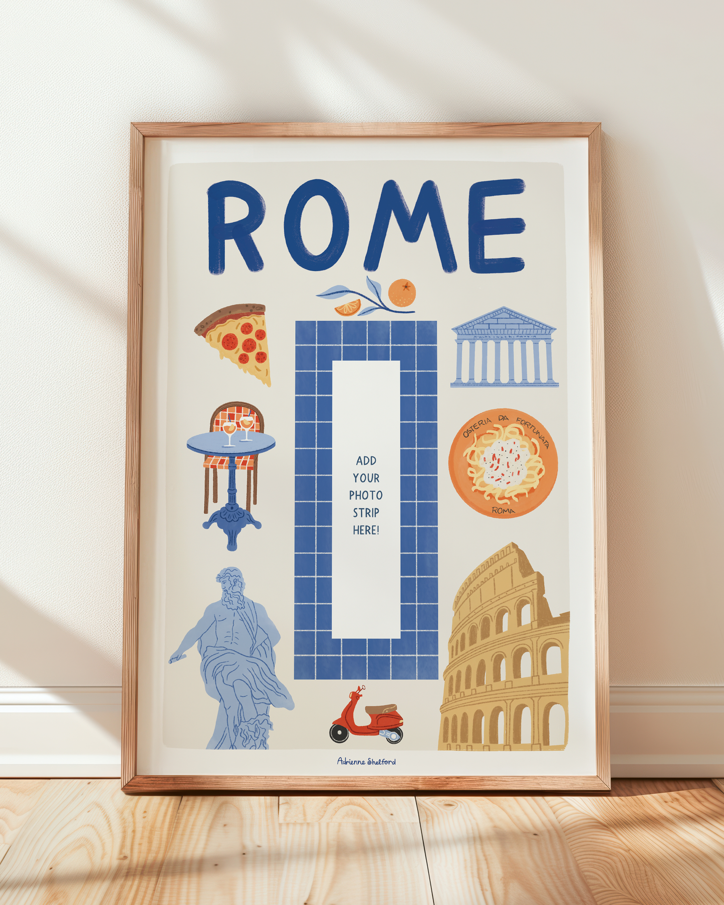Rome Photobooth Print | Travel Print | Photobooth Print