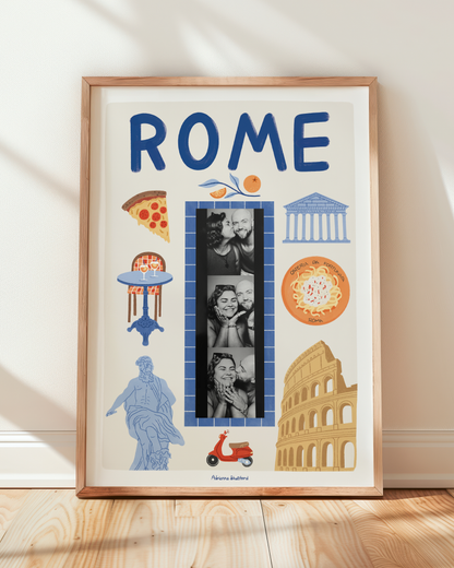 Rome Photobooth Print | Travel Print | Photobooth Print