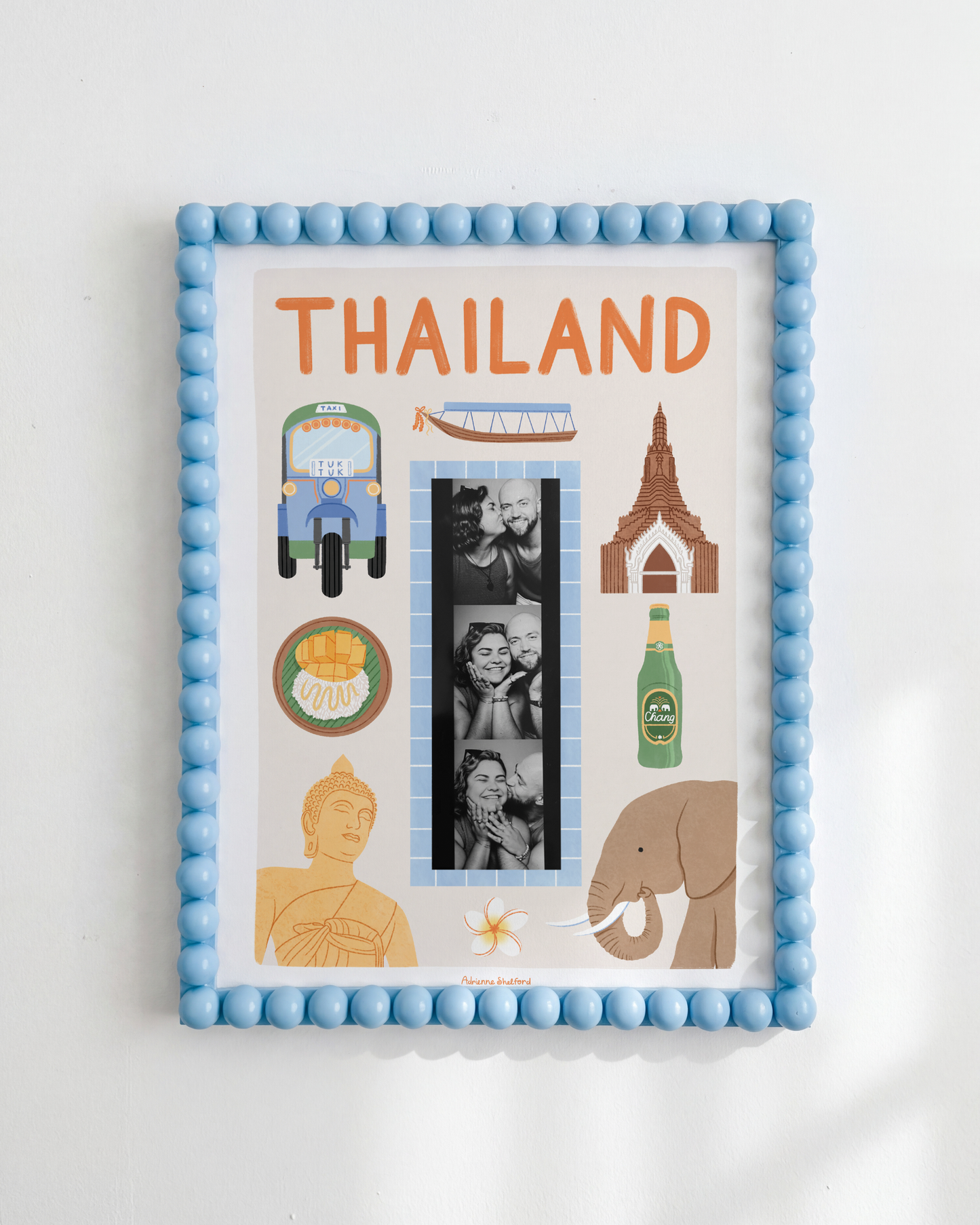 Thailand Photobooth Print | Travel Print | Photobooth Print