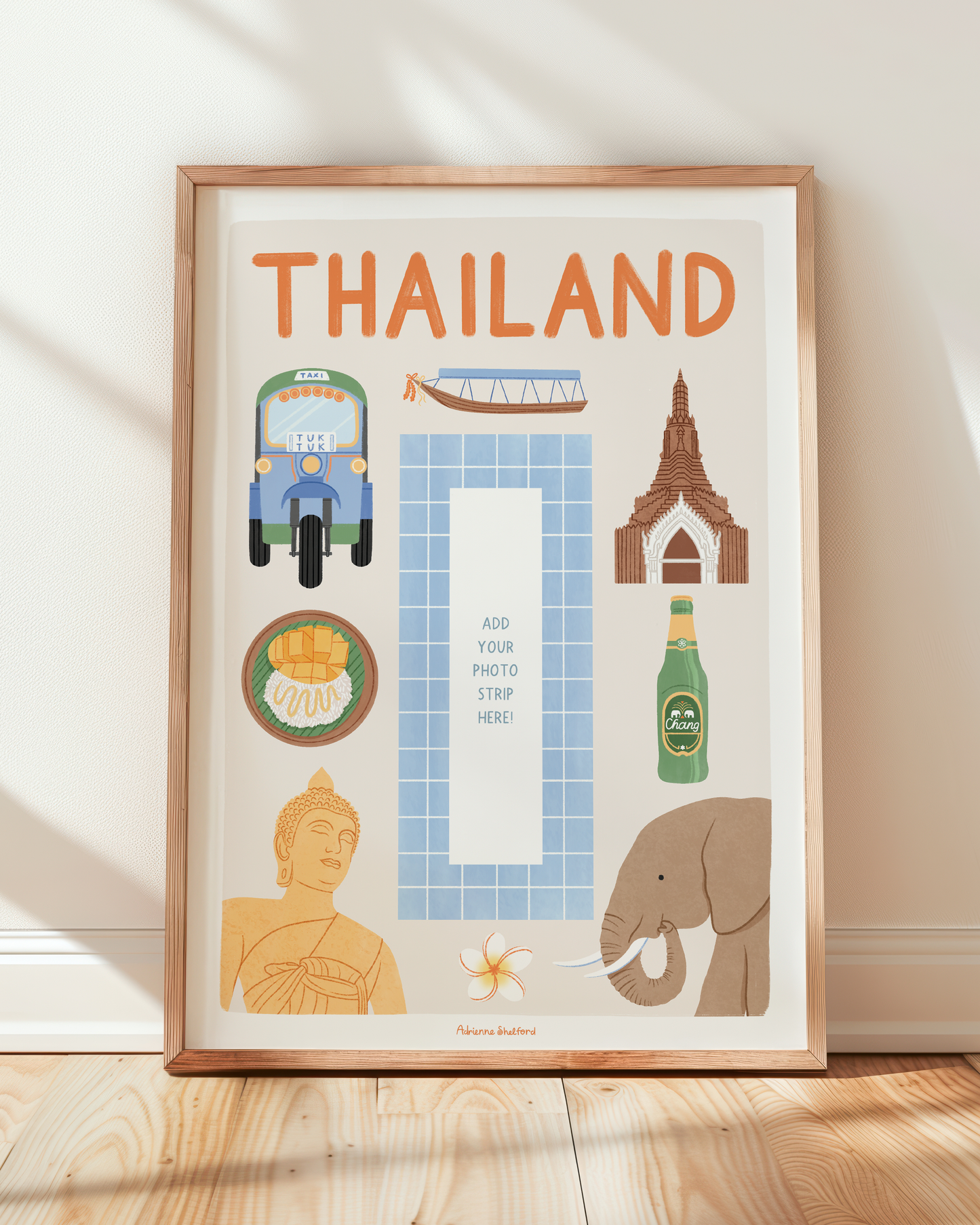 Thailand Photobooth Print | Travel Print | Photobooth Print