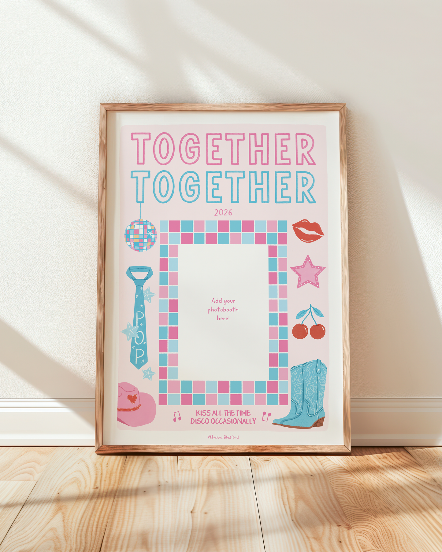 Together Photobooth Print | Music Print | Photobooth Print