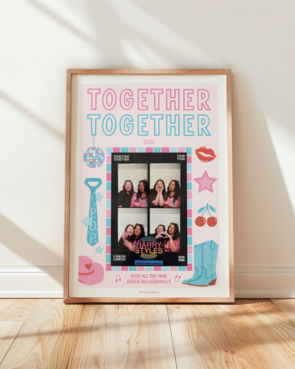 Together Photobooth Print | Music Print | Photobooth Print