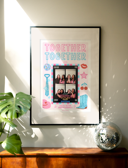 Together Photobooth Print | Music Print | Photobooth Print