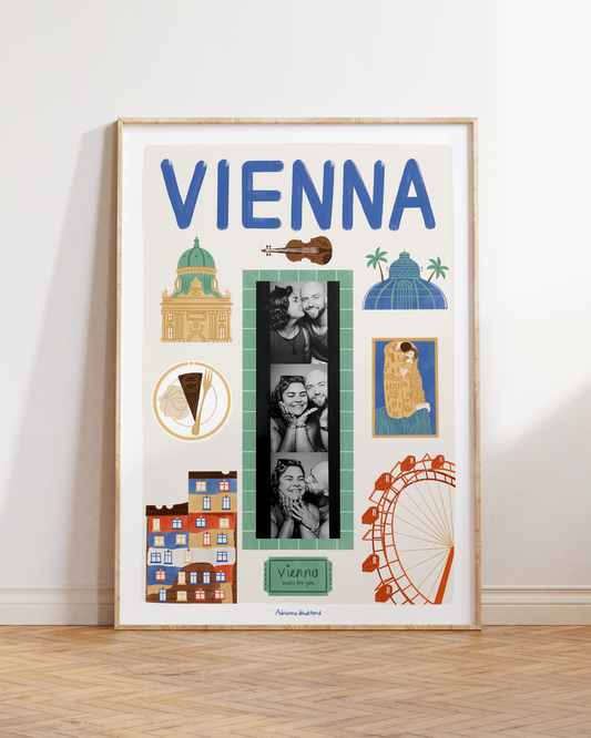 Vienna Photobooth Print | Travel Print | Photobooth Print