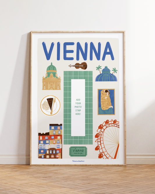 Vienna Photobooth Print | Travel Print | Photobooth Print