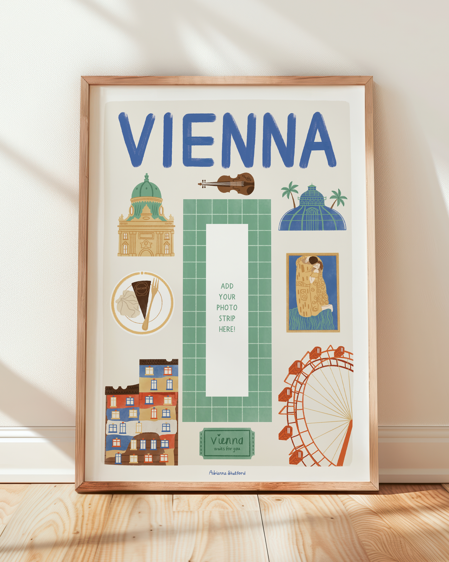 Vienna Photobooth Print | Travel Print | Photobooth Print