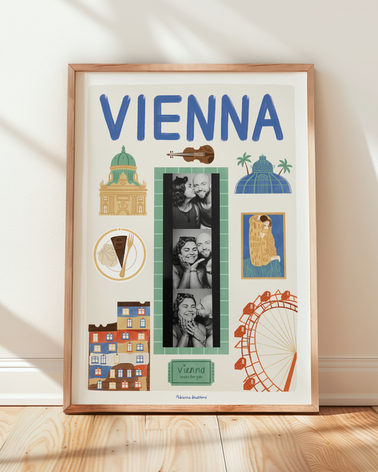 Vienna Photobooth Print | Travel Print | Photobooth Print
